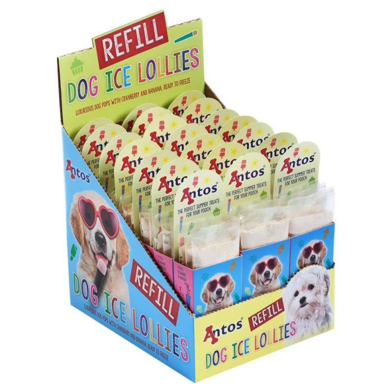 ANTOS DOG ICE LOLLIES REFILL 3 STUKS