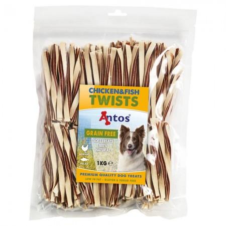 ANTOS CHICKEN & FISH TWISTS 1 KG
