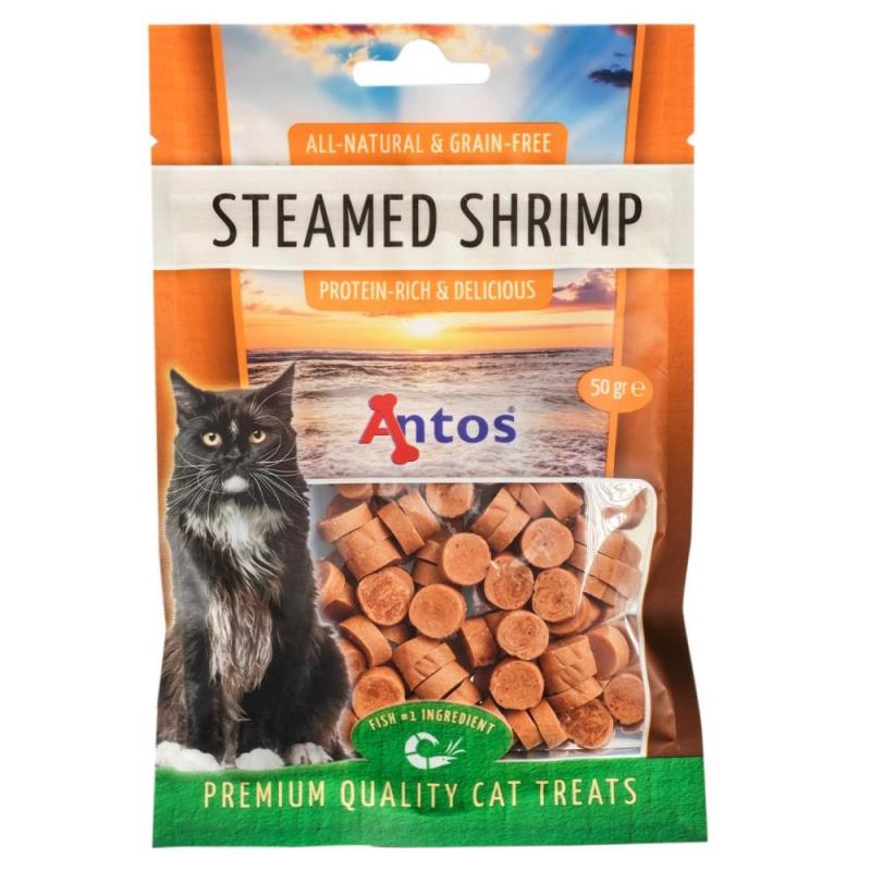 ANTOS CAT TREATS STEAMED GARNALEN 50 GR.