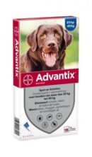 ADVANTIX 400/2000 SPOT-ON 25-40 KG 4 PIPET