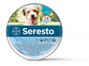 SERESTO VLOOIEN EN TEKENBAND HOND TOT 8 KG
