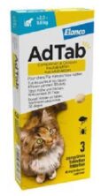 ADTAB KAT KAUWTABLET -2,0-8,0 kg 3 TABLET